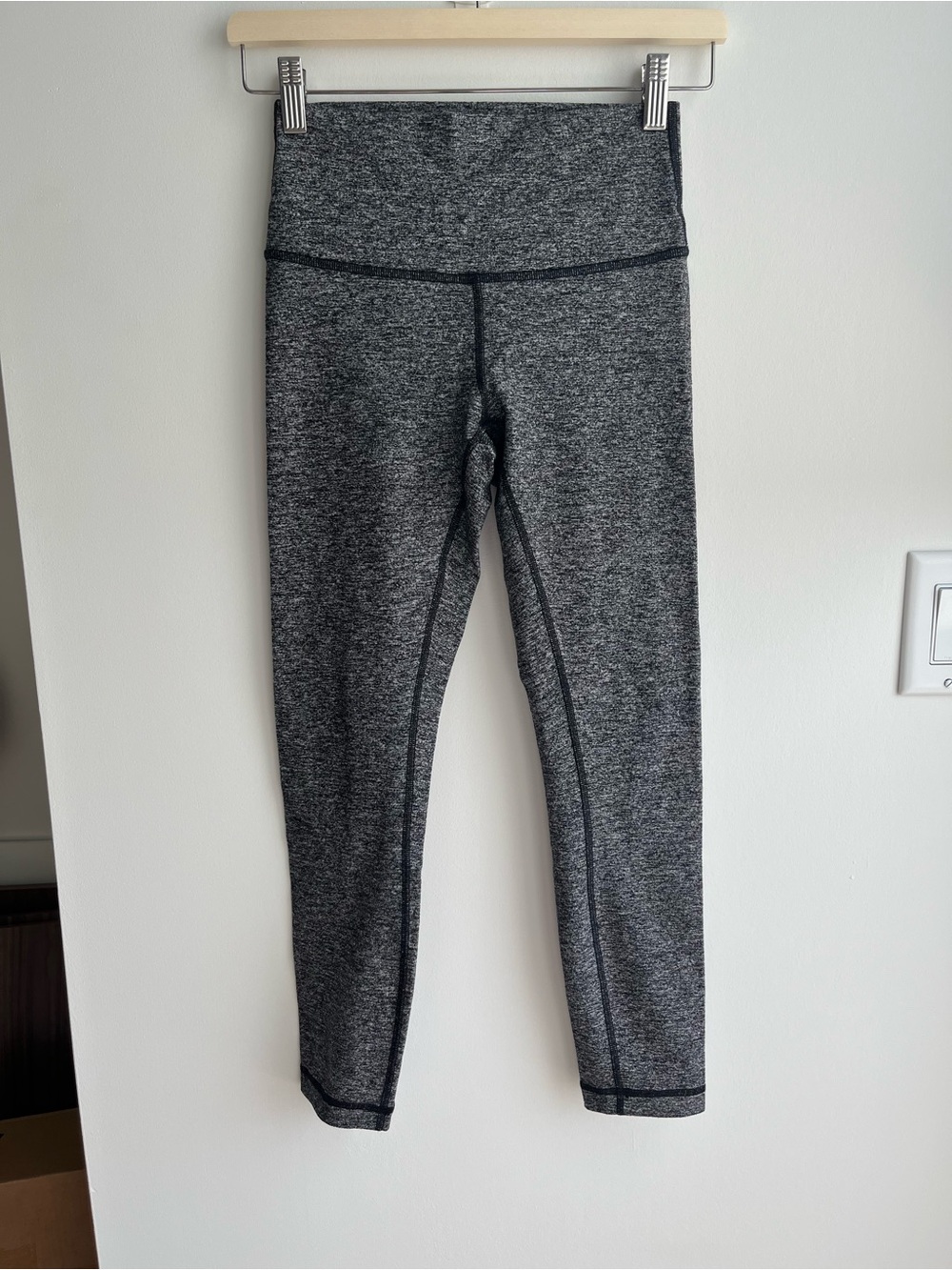 lululemon athletica Gray Heather High-Rise Leggings
